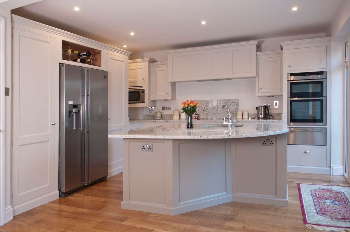 Bespoke hand painted kitchen