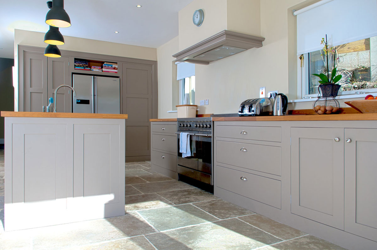 Bespoke hand painted kitchen