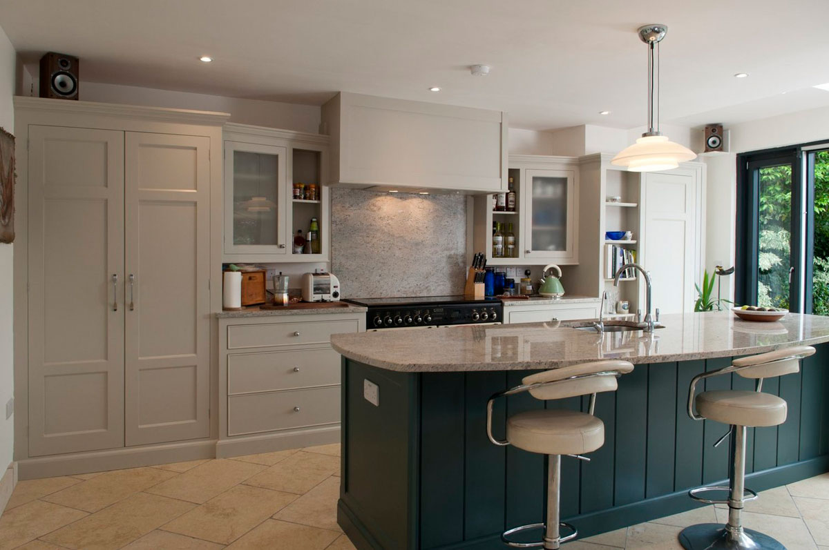 Bespoke hand painted kitchen