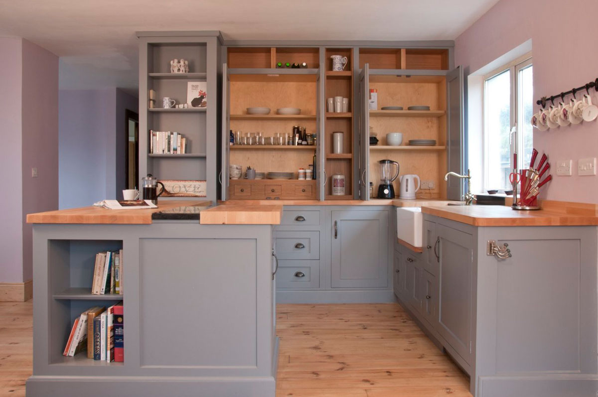 Bespoke hand painted kitchen