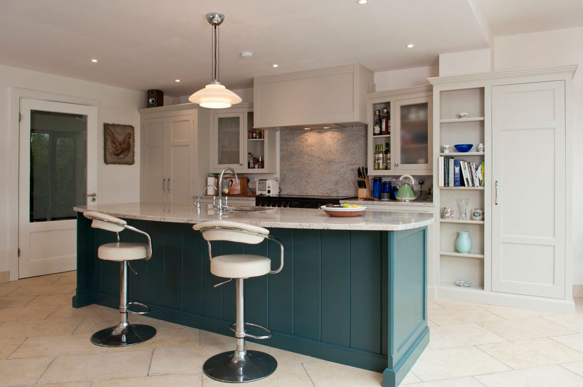 Bespoke hand painted kitchen