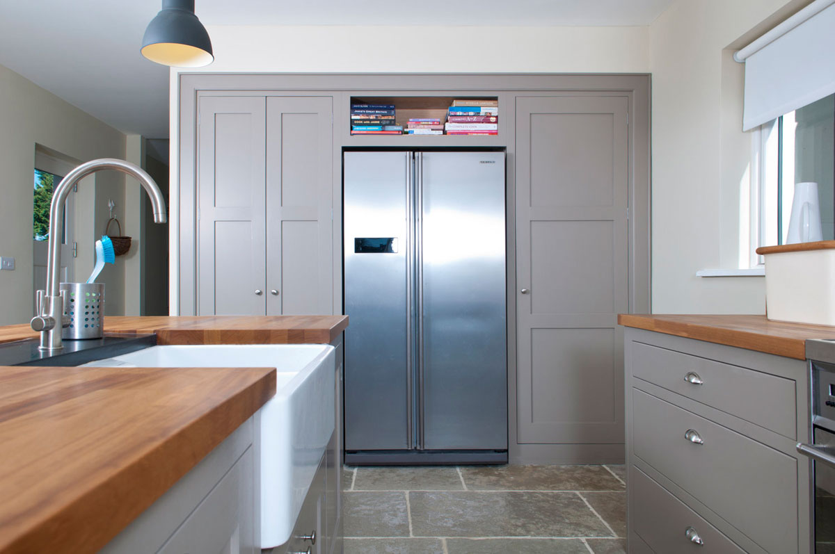 Bespoke hand painted kitchen